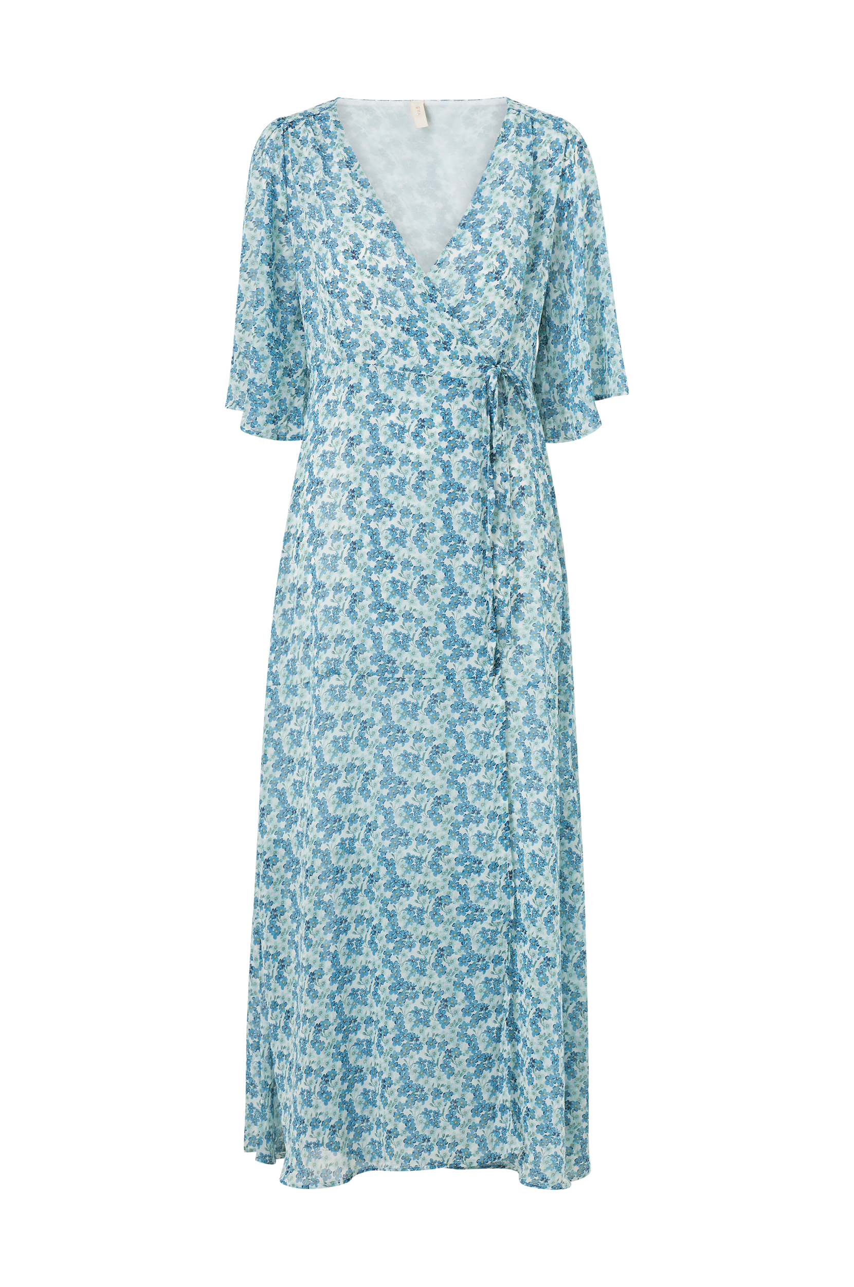 Y.A.S - Maxi kjole yasSusla 3/4 Wrap Dress Show - Hvid - 40