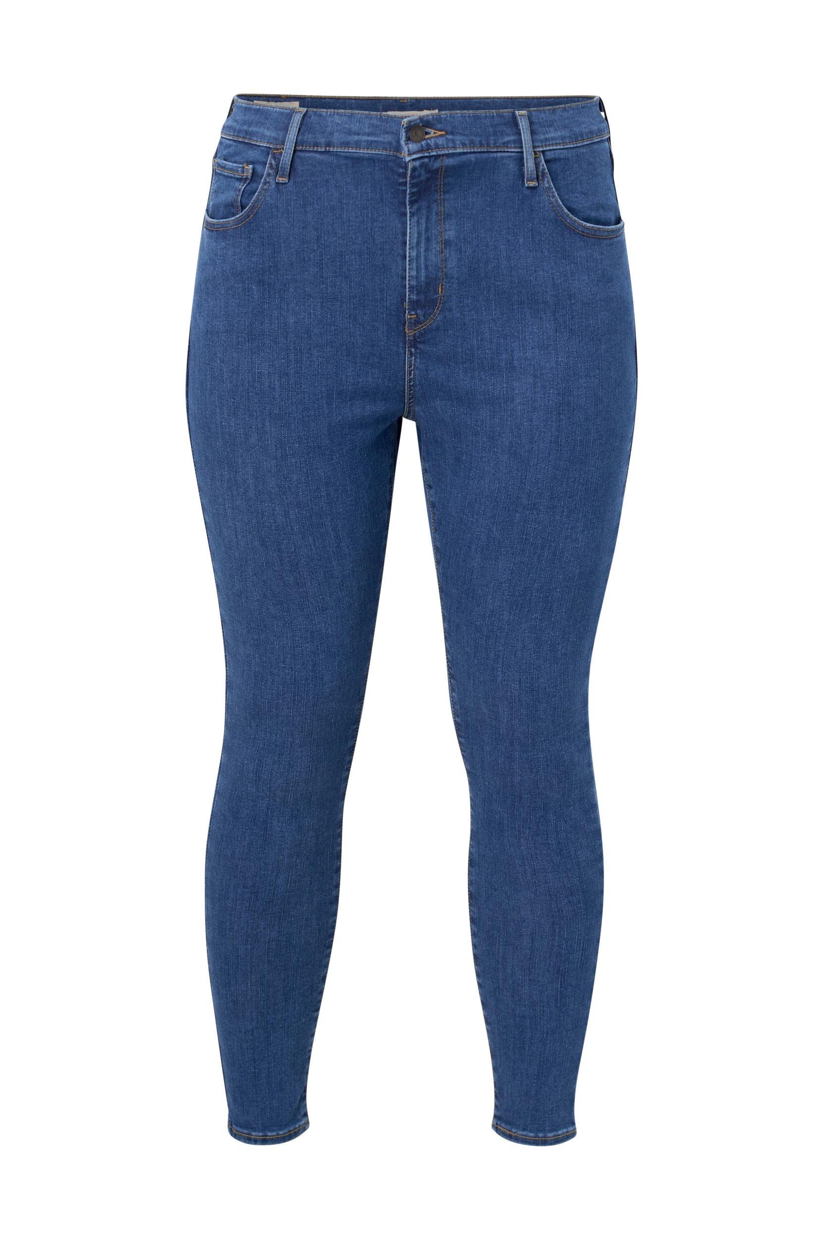 Levi's Plus - Jeans 720 PL High-Rise Super Skinny - Blå - W35/L32