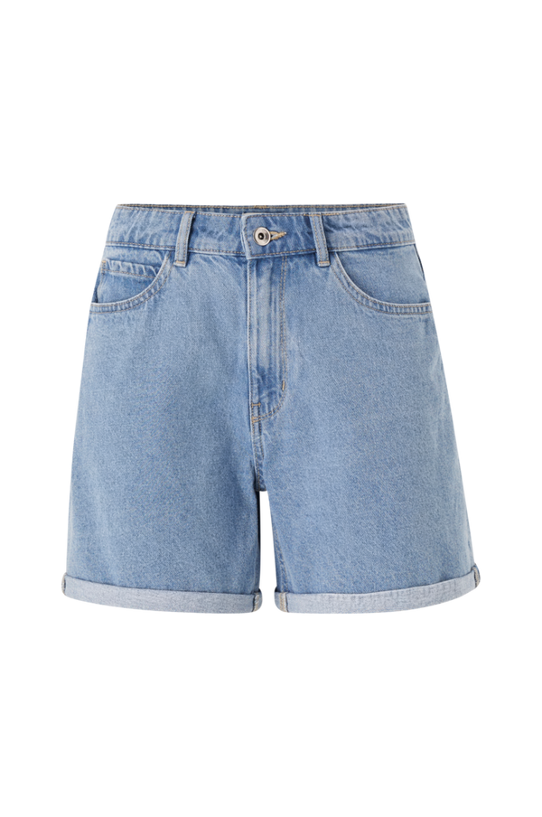 Only - Blå (30442183) - Tøj - Mom Denimshorts - til - kvinder onlVega Life HW Shorts 34 Shorts