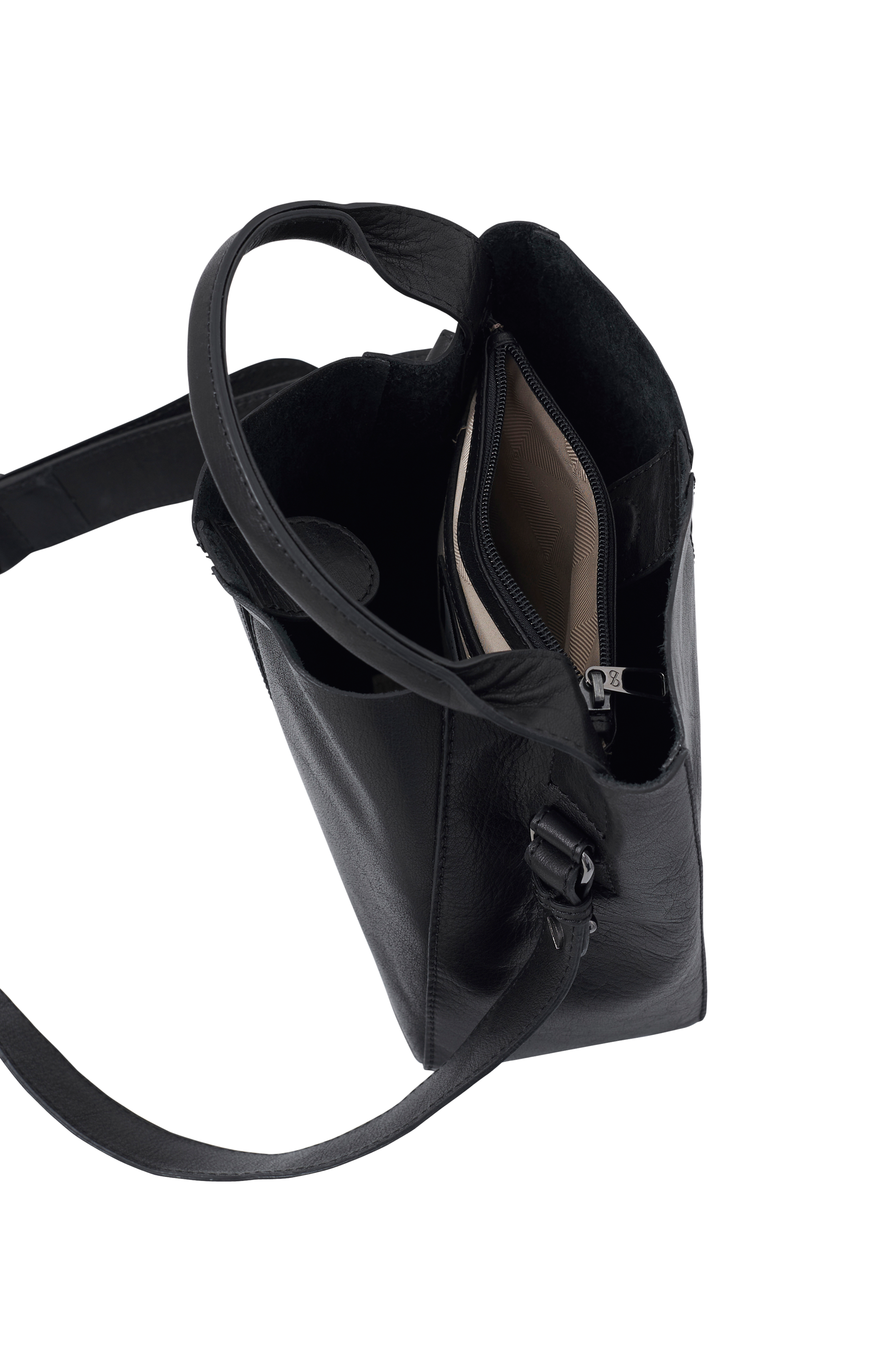 Sac à Main SADDLER Elsa Mini Bag - Cuir De Vache Noir - Neuf Avec étiquettes - Fermeture Magnétique