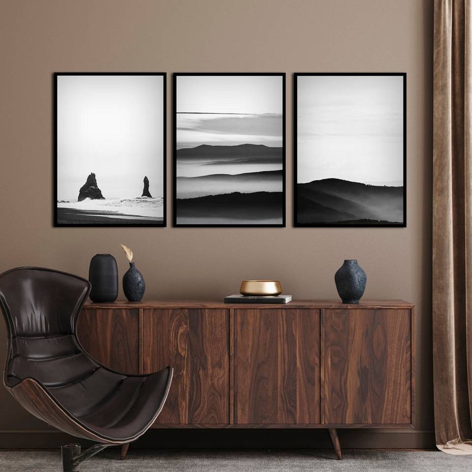 Malerifabrikken Poster Mystic scenery 2, vit från Malerifabrikken, bild 2