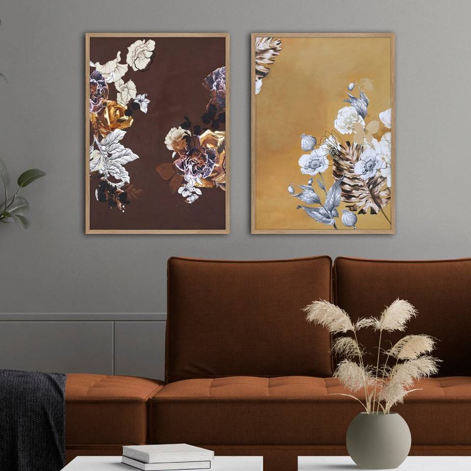 Malerifabrikken Poster Gold Couture 8, gul från Malerifabrikken, bild 2