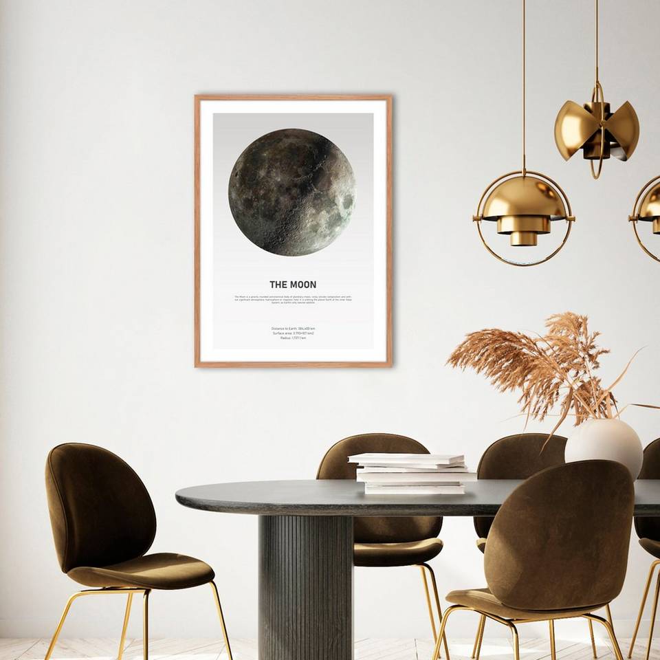 Malerifabrikken Poster The Moon Light, vit från Malerifabrikken, bild 2
