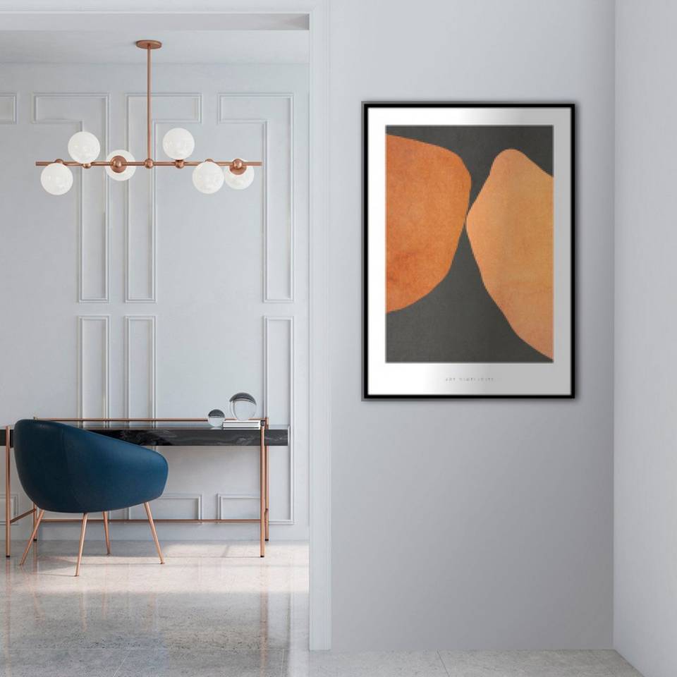 Malerifabrikken Poster Art Simplicity 4, guld från Malerifabrikken, bild 2