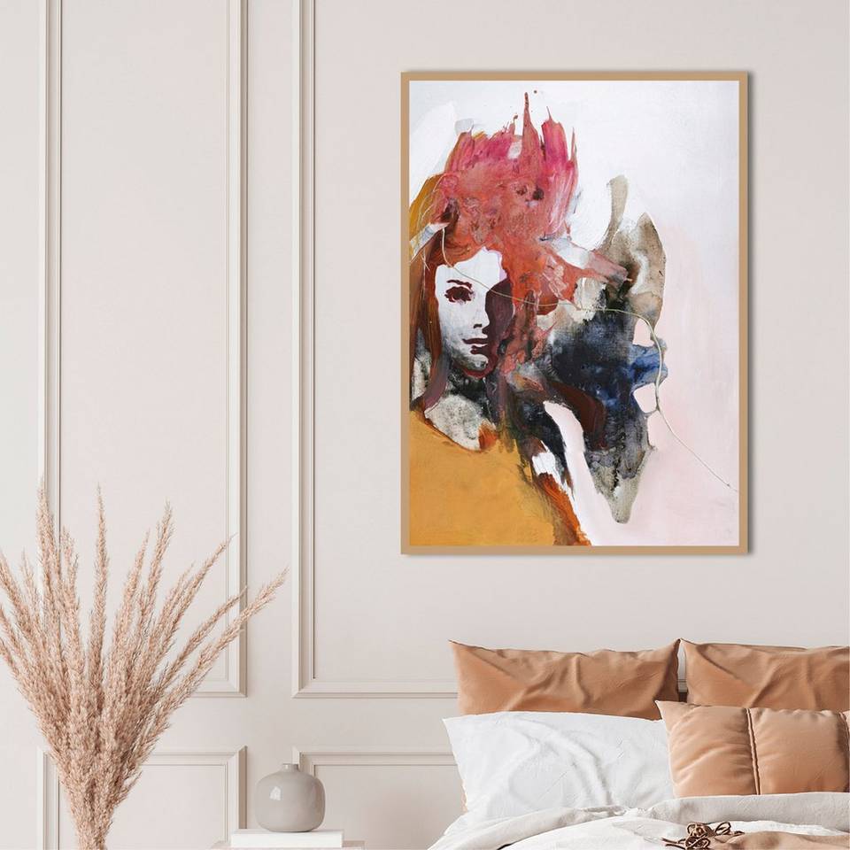 Malerifabrikken Poster Colorful life 2, röd från Malerifabrikken, bild 2