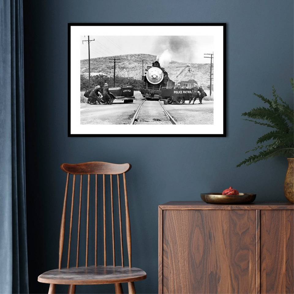 Malerifabrikken Poster Police patrol, svart från Malerifabrikken, bild 2