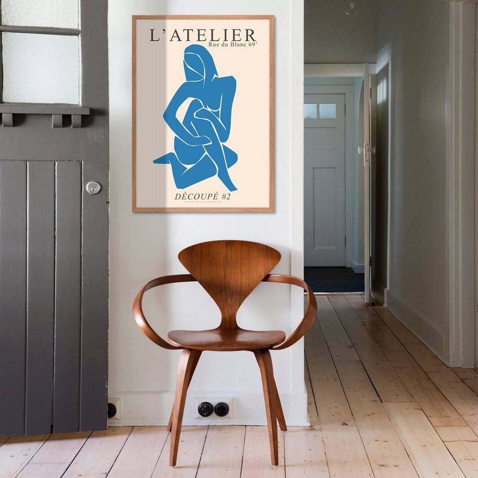 Malerifabrikken Poster Decoupé #2, beige från Malerifabrikken, bild 2