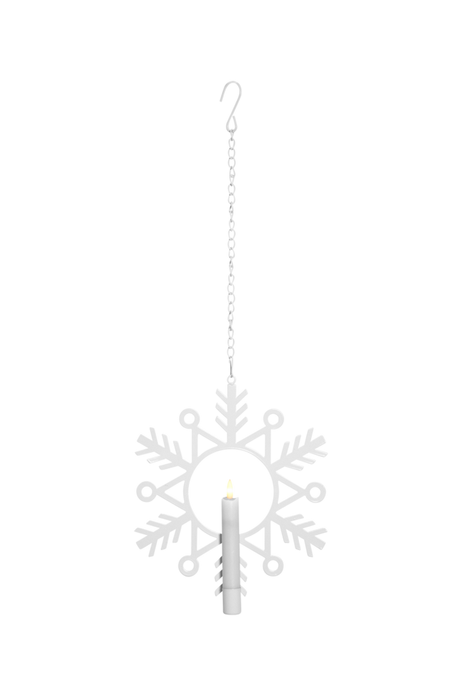 Inomhusdekoration Flamme Snow.