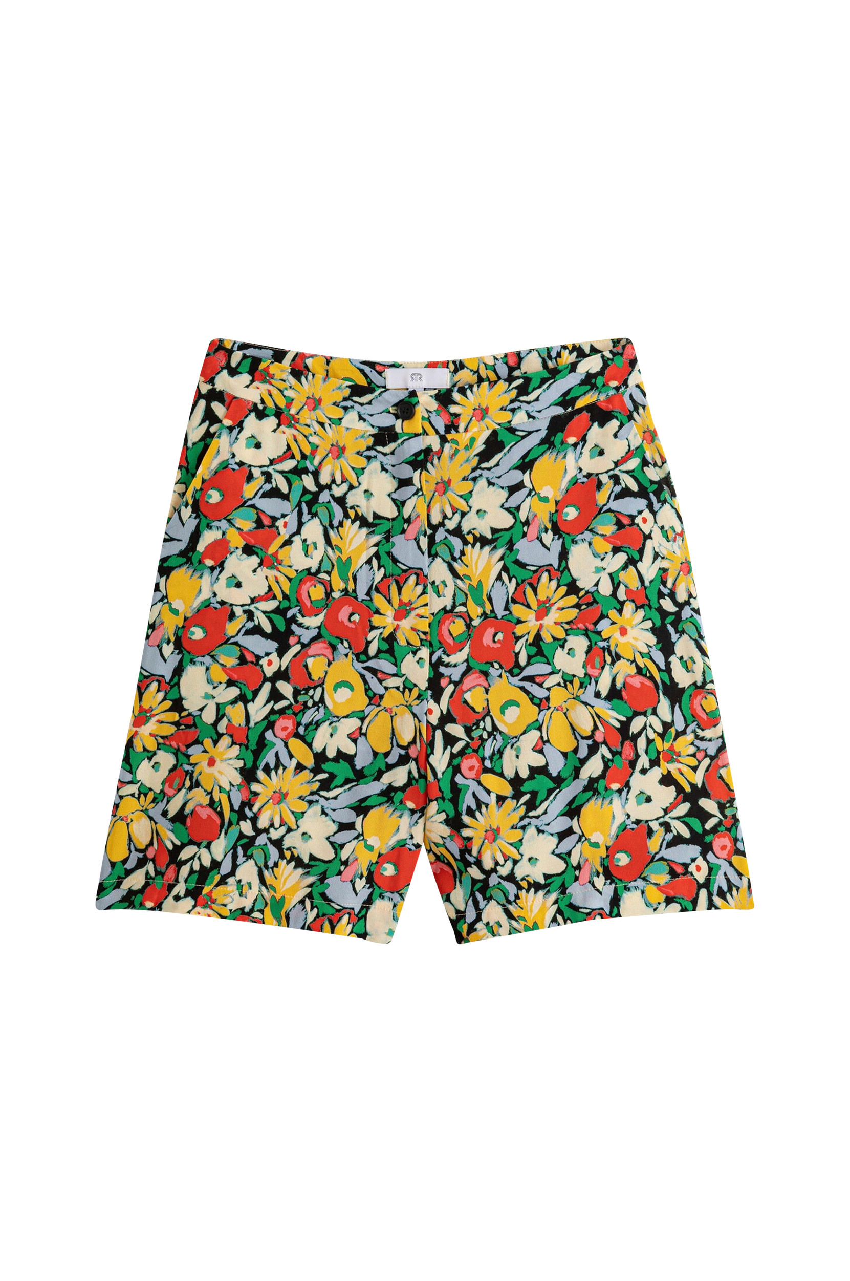 La Redoute - Blomstrede shorts med høj talje - Multi - 34