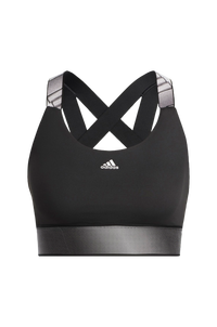 adidas Sport Performance - Sport-bh Believe This Medium Support Workout Bra - Svart - 30/32