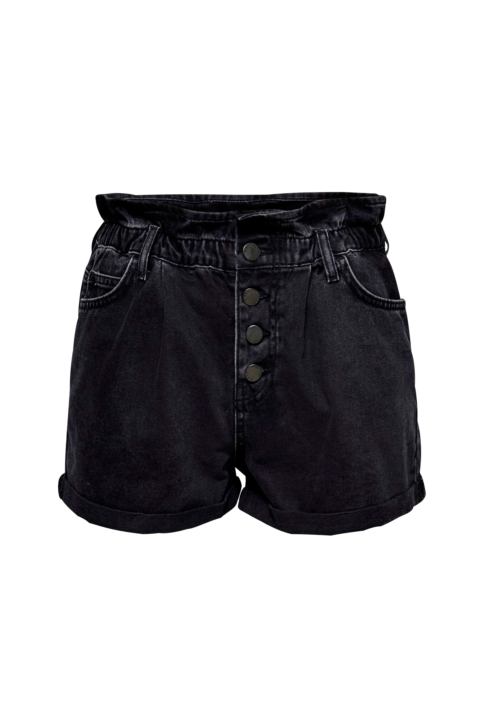 Only - Shorts onlCuba Life Paperbag Dnm Shorts - Sort - 44