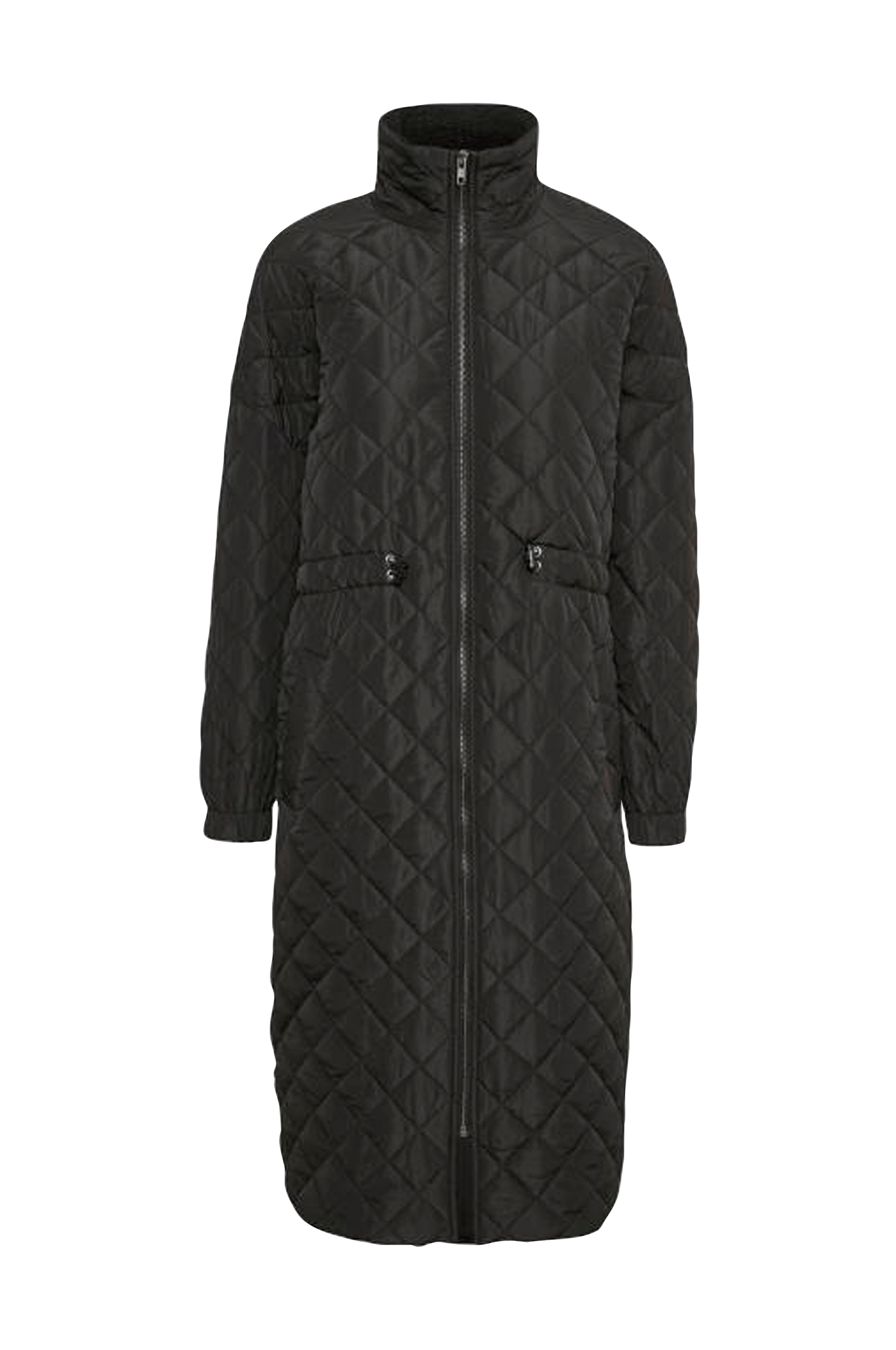 KAFFE - Frakke kaSorita Quilted Coat - Sort - 36