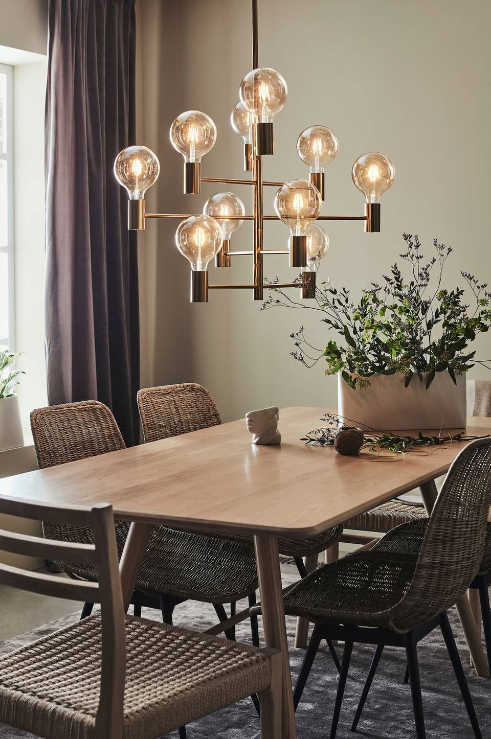 Markslöjd Taklampa PARIS 10L, mässing från Markslöjd, bild 2