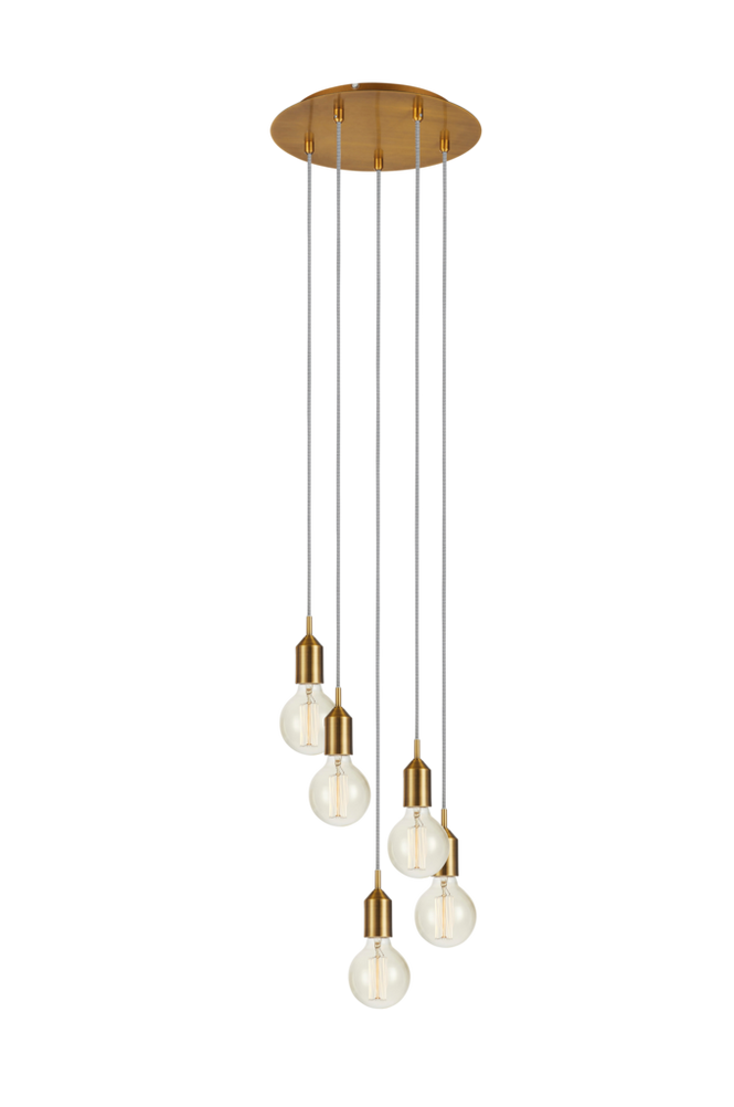 Taklampe BRONX 5L Rund