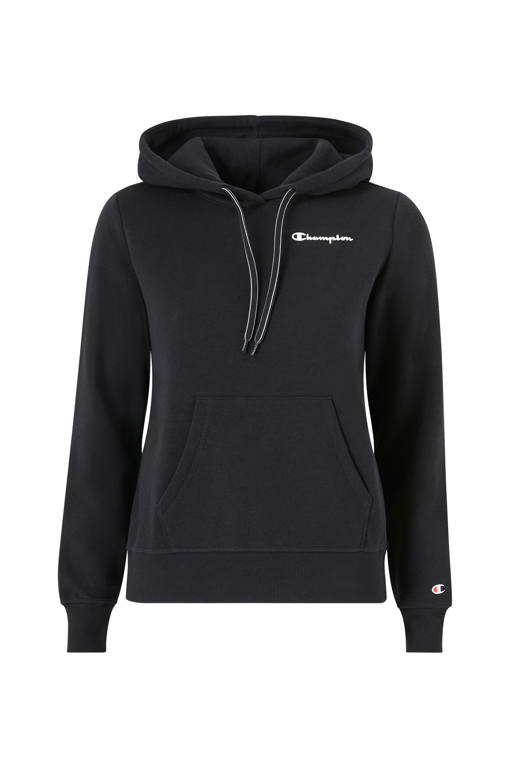 Champion - Hættetrøje Hooded Sweatshirt - Sort - 34