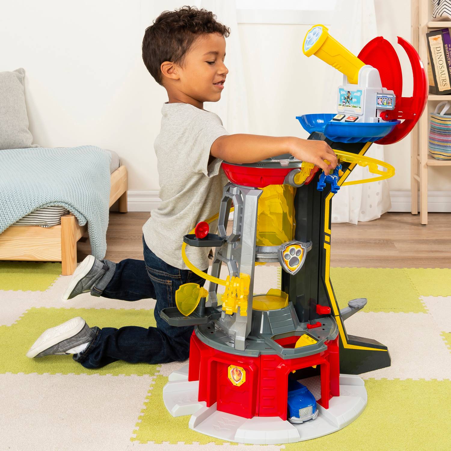 paw patrol mighty pups tower