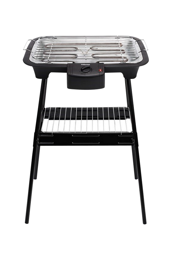 El-grill med stativ BQ-2883 inkl hylla 2000W