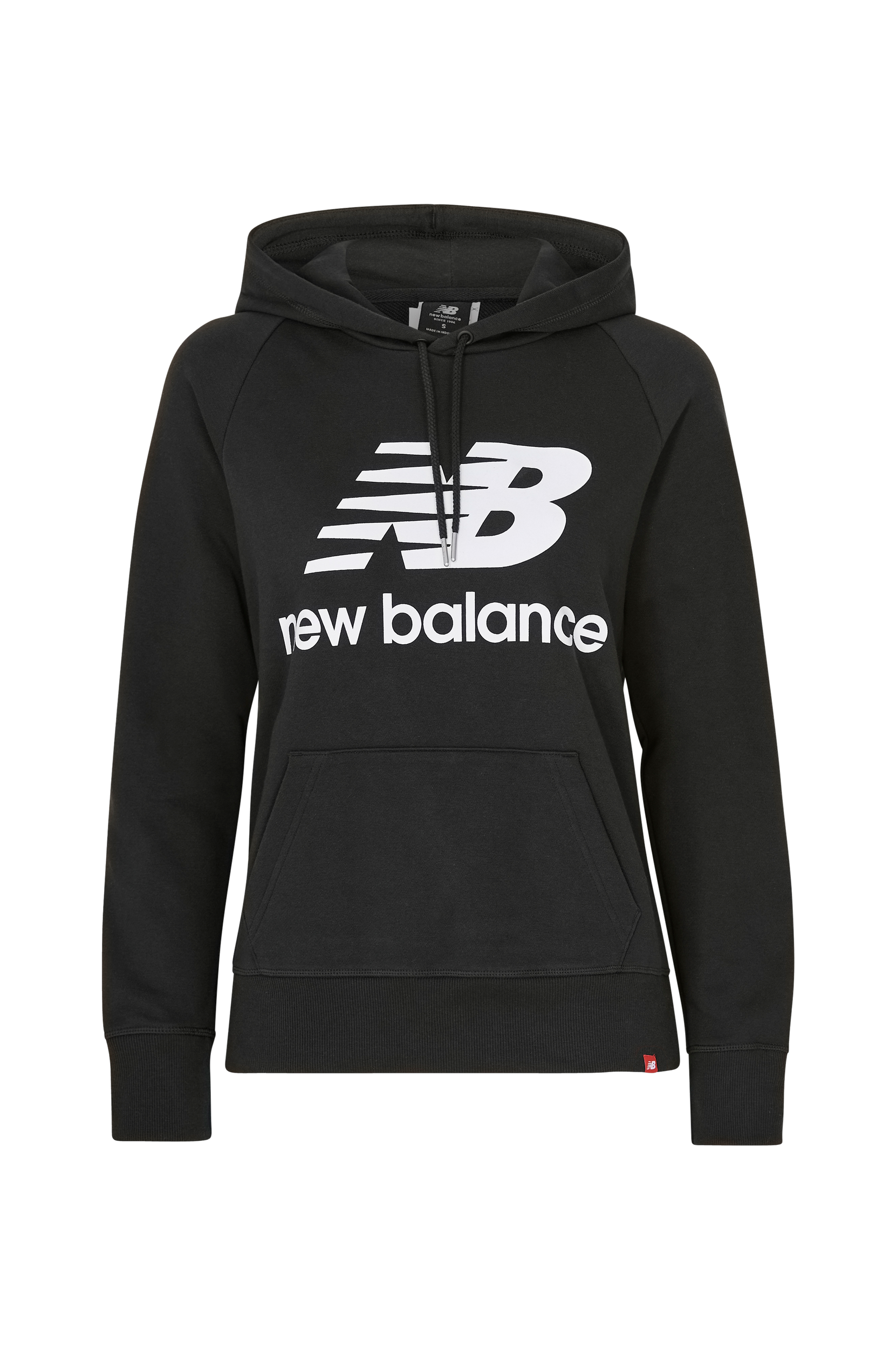 New Balance - Hættetrøje NB Essentials Pullover Hoodie - Sort - 42/44