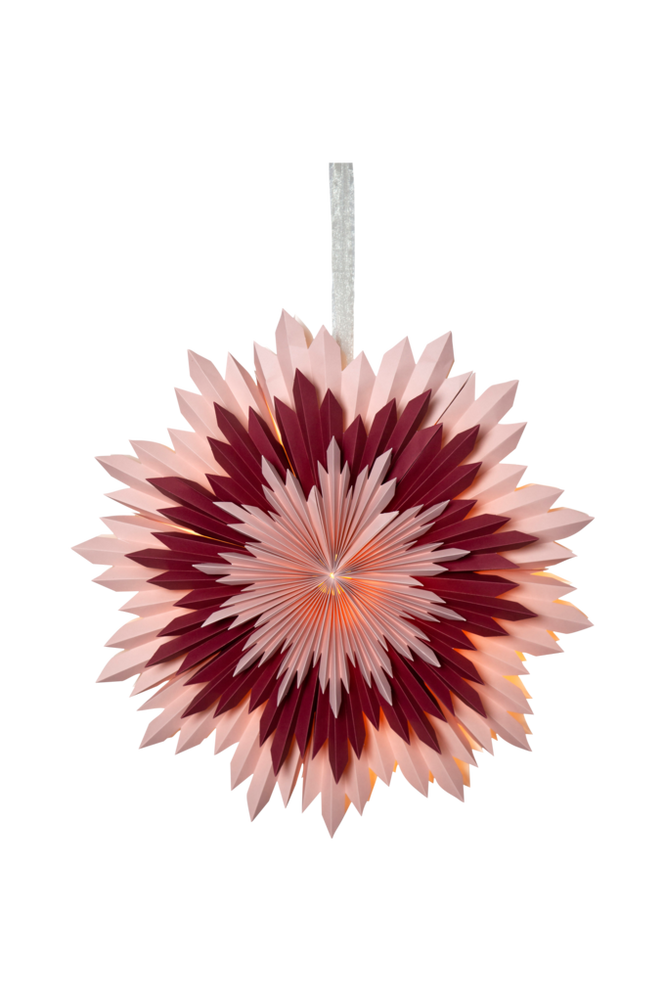 Pappersstjärna Ice 55 cm