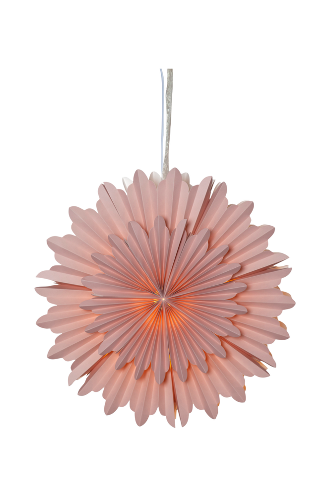 Papirstjerne Crystal 55 cm