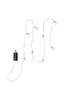 Valoköynnös Dew Drop Flower 2,1 m Beh-ck black