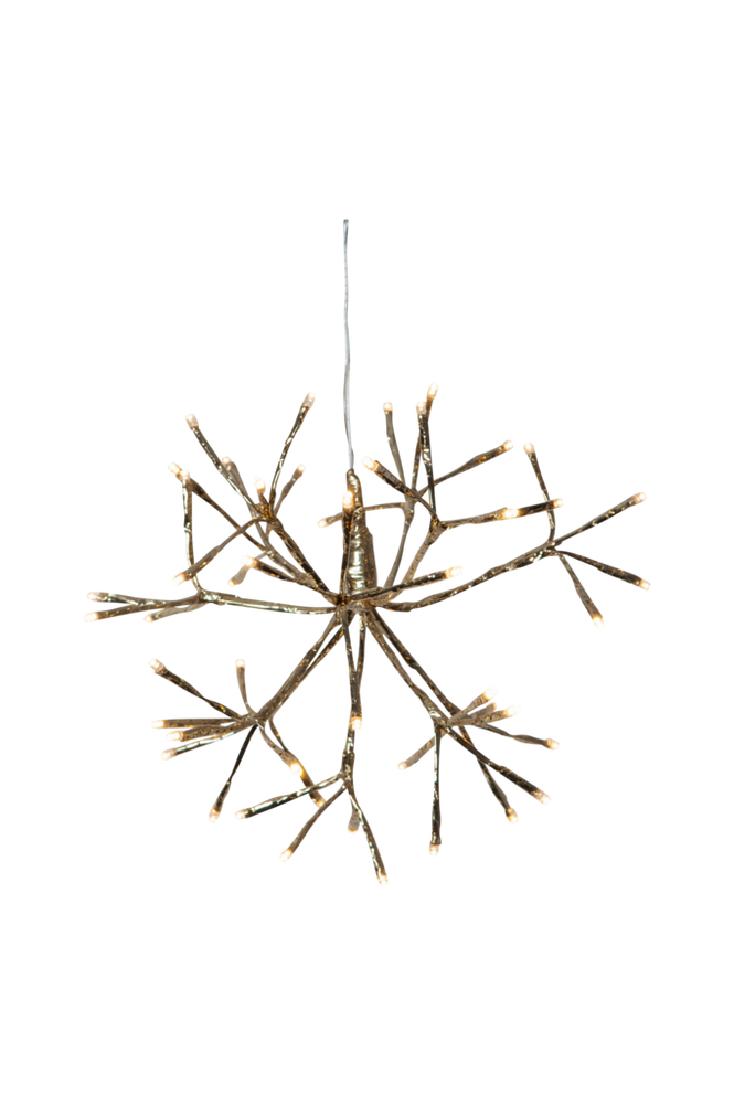 Utomhusdekoration Firework 27cm Gold