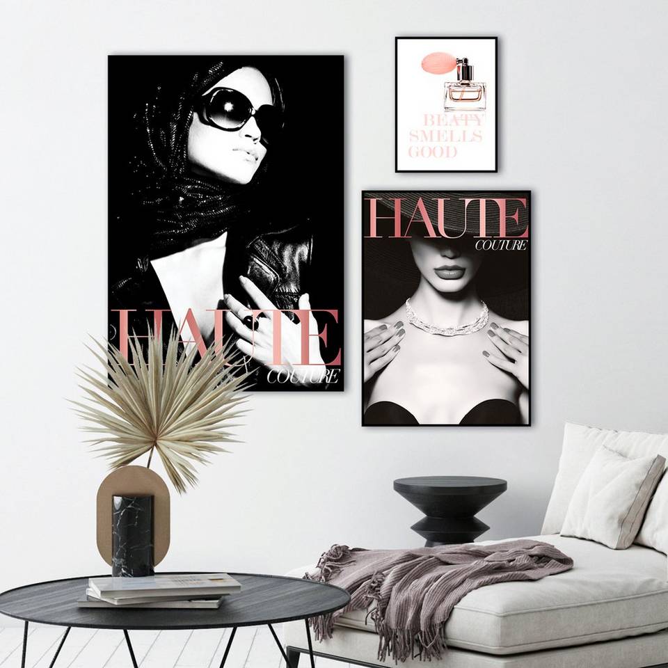 Malerifabrikken Poster Couture 1, grå från Malerifabrikken, bild 2