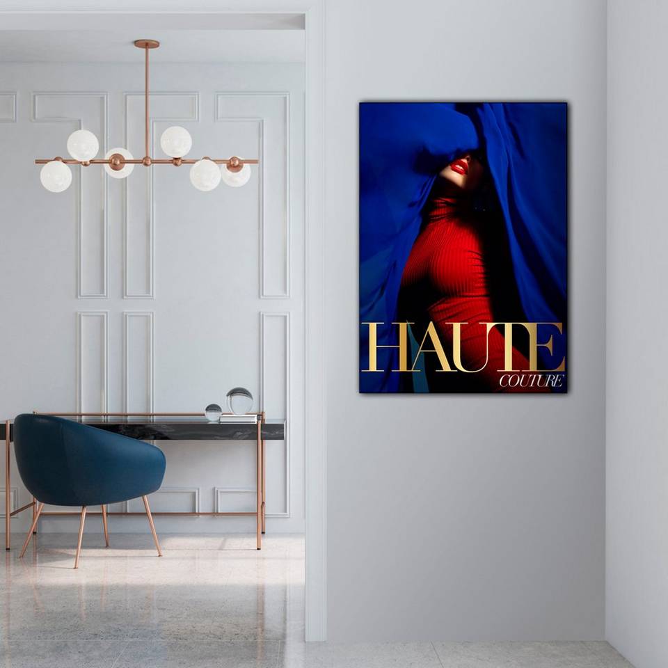 Malerifabrikken Poster Couture 5, blå från Malerifabrikken, bild 2