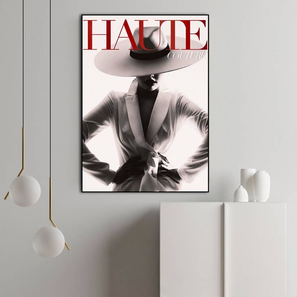Malerifabrikken Poster Couture 6, grå från Malerifabrikken, bild 2