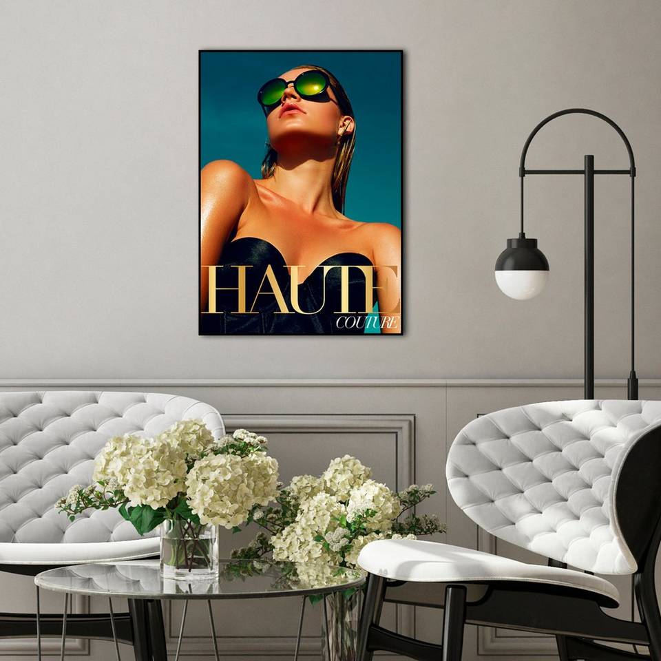 Malerifabrikken Poster Couture 11, blå från Malerifabrikken, bild 2