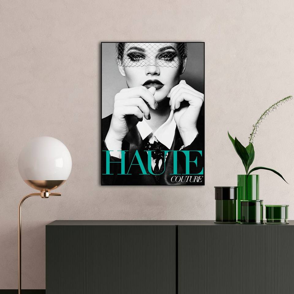 Malerifabrikken Poster Couture 9, grå från Malerifabrikken, bild 2