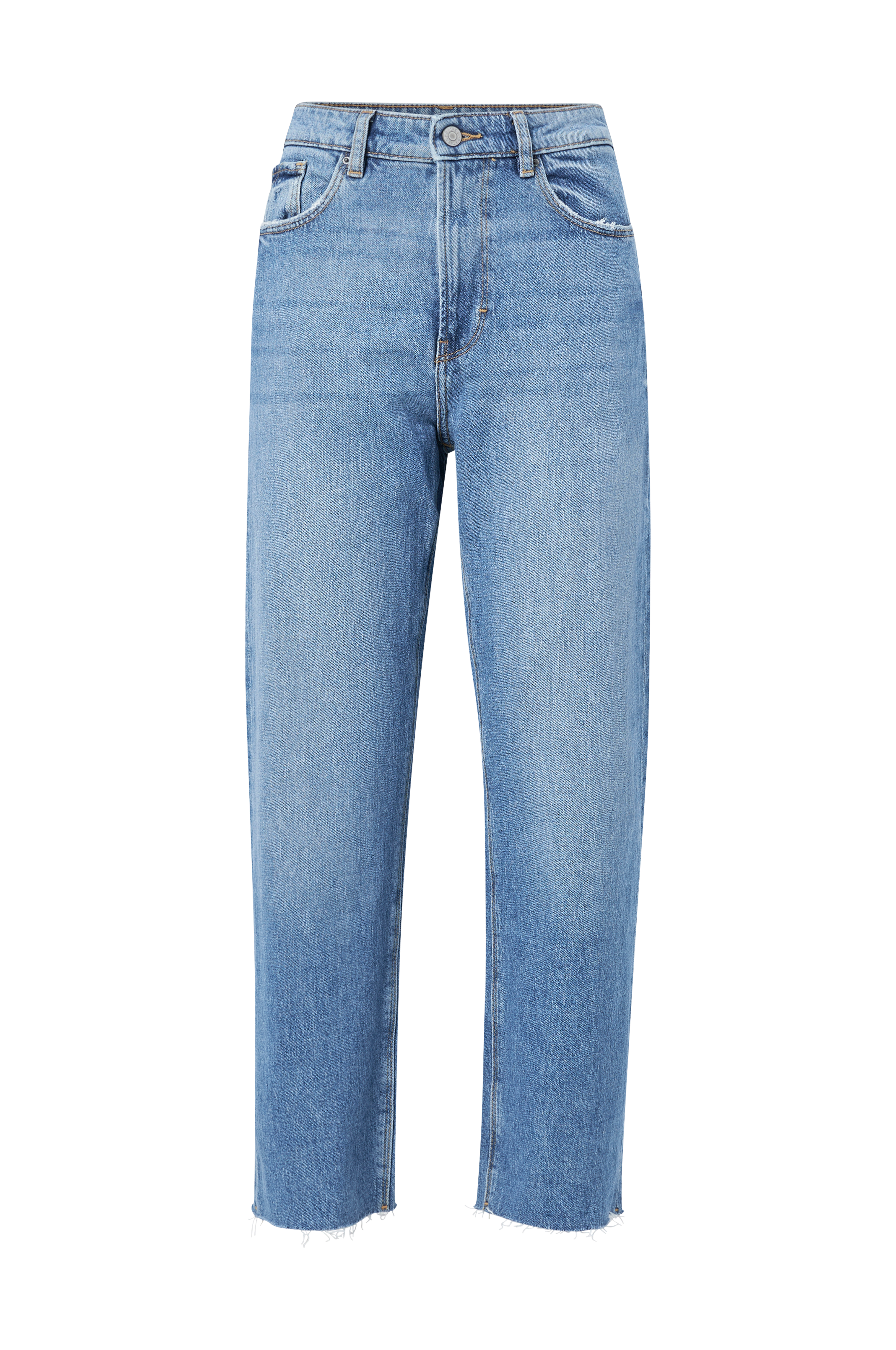 Esprit Jeans i 7/8-længde - Blå Straight | Ellos.dk