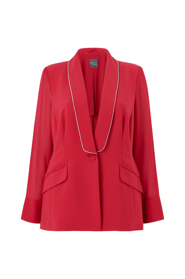 Persona by Marina Rinaldi - Habitjakke Calle Jacket - Rød - 46