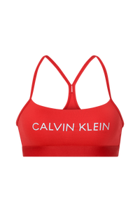 Calvin Klein Performance - Sport-bh WO - Low Support Sports Bra - Röd - 42/44
