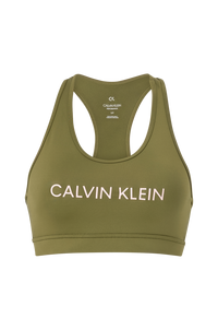 Calvin Klein Performance - Sport-bh WO - Medium Support Sports Bra - Grön - XS