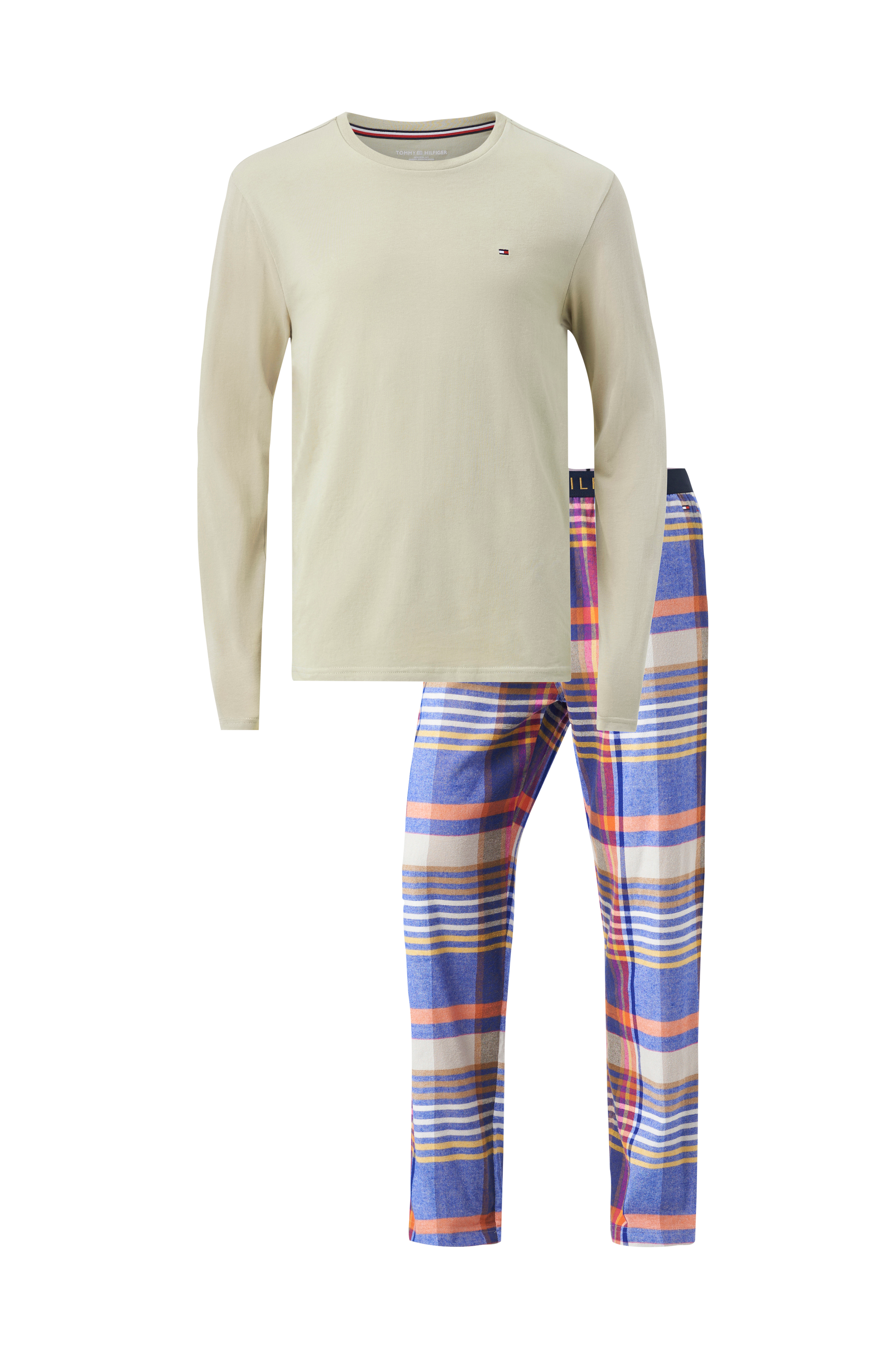 Tommy Pyjamas LS Pant Tee Set - Pyjamas | Ellos.dk