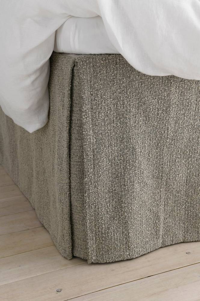 Sengekappe Altro i bouclé, høyde 60 cm
