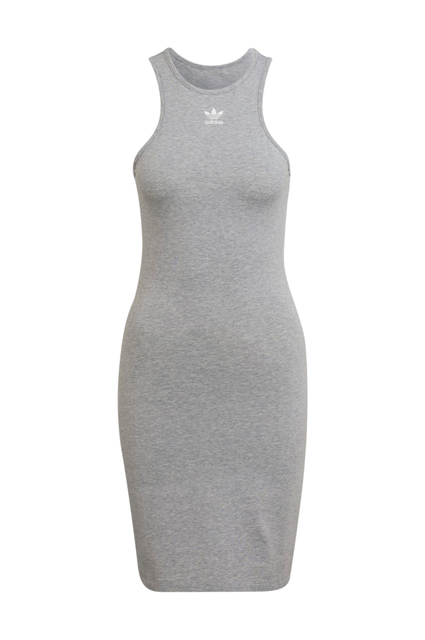 adidas Originals - Kjole Adicolor Essentials Rib Tank Dress - Grå - 38