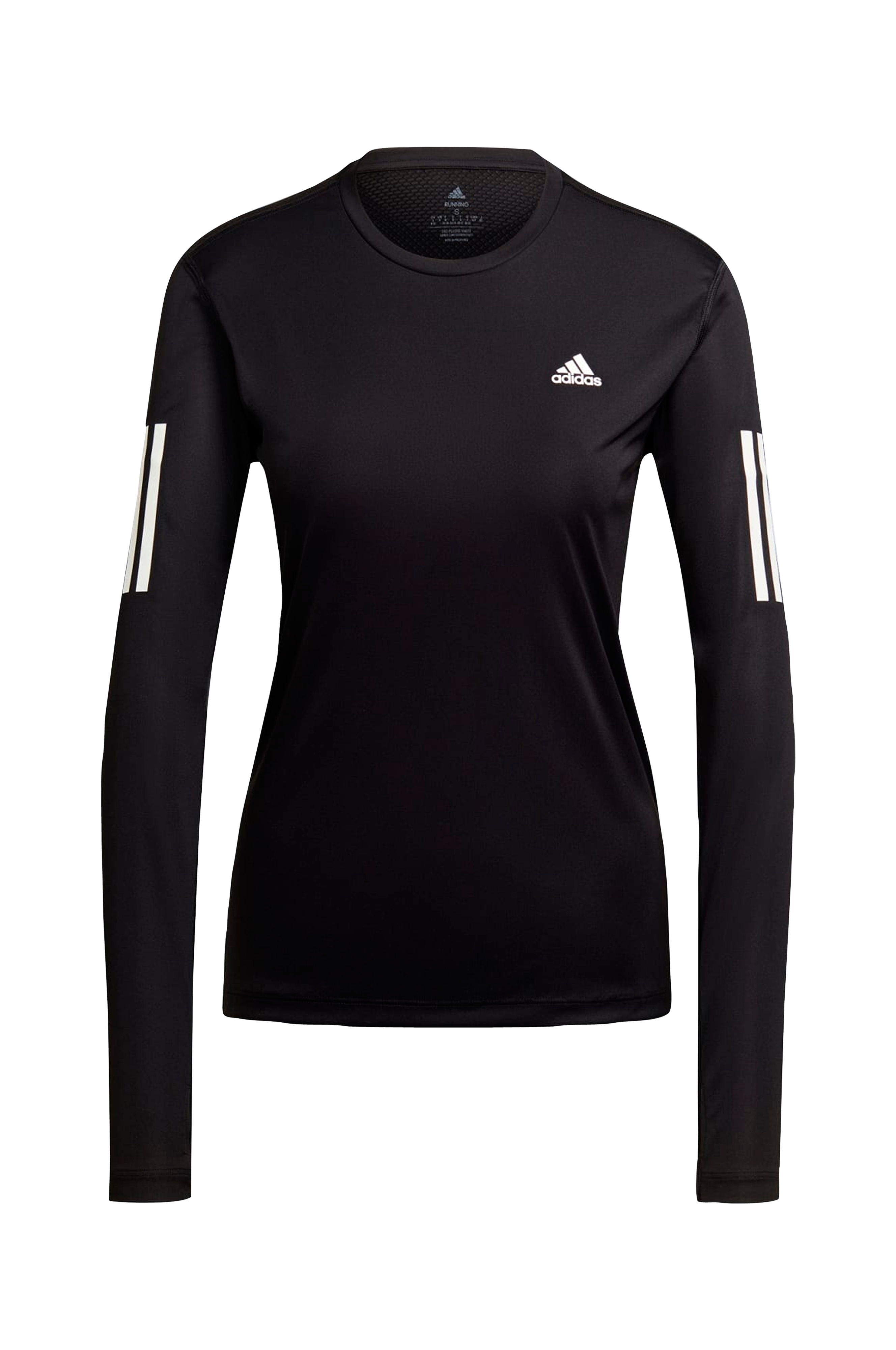 adidas Sport Own The Run Long Sleeve Tee - Sort - | Ellos.dk