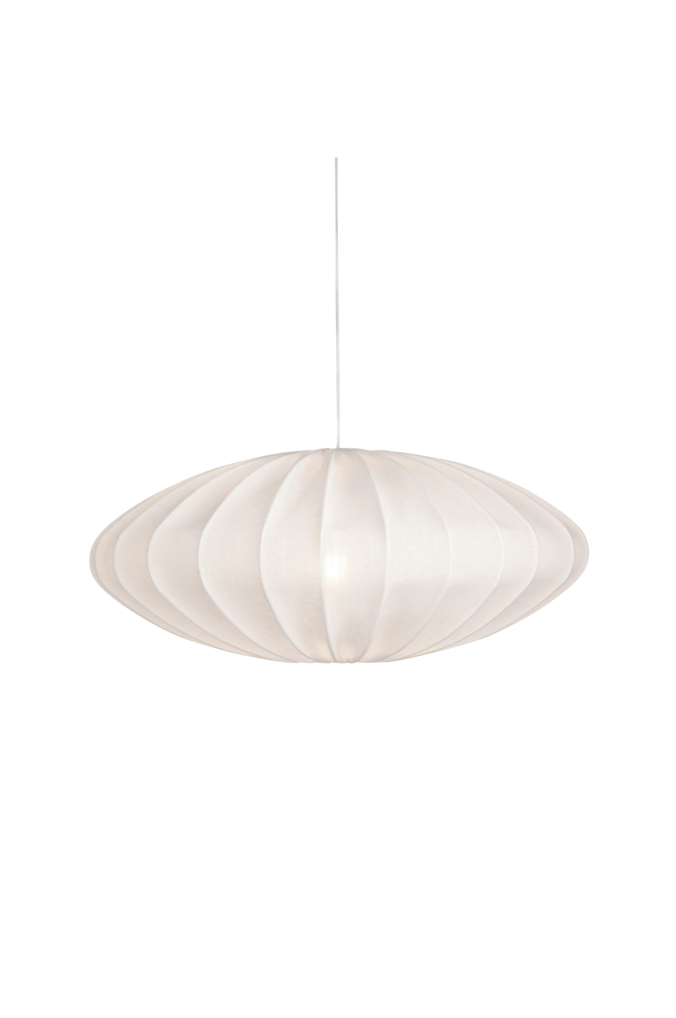 watt & VEKE Taklampskärm Ellipse 65 linne, vit från watt & VEKE, bild 2