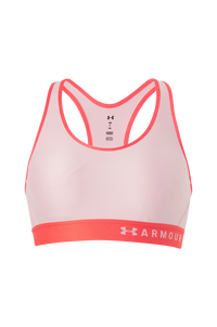 Under Armour - Sport-bh Armour Mid Keyhole Bra - Rosa