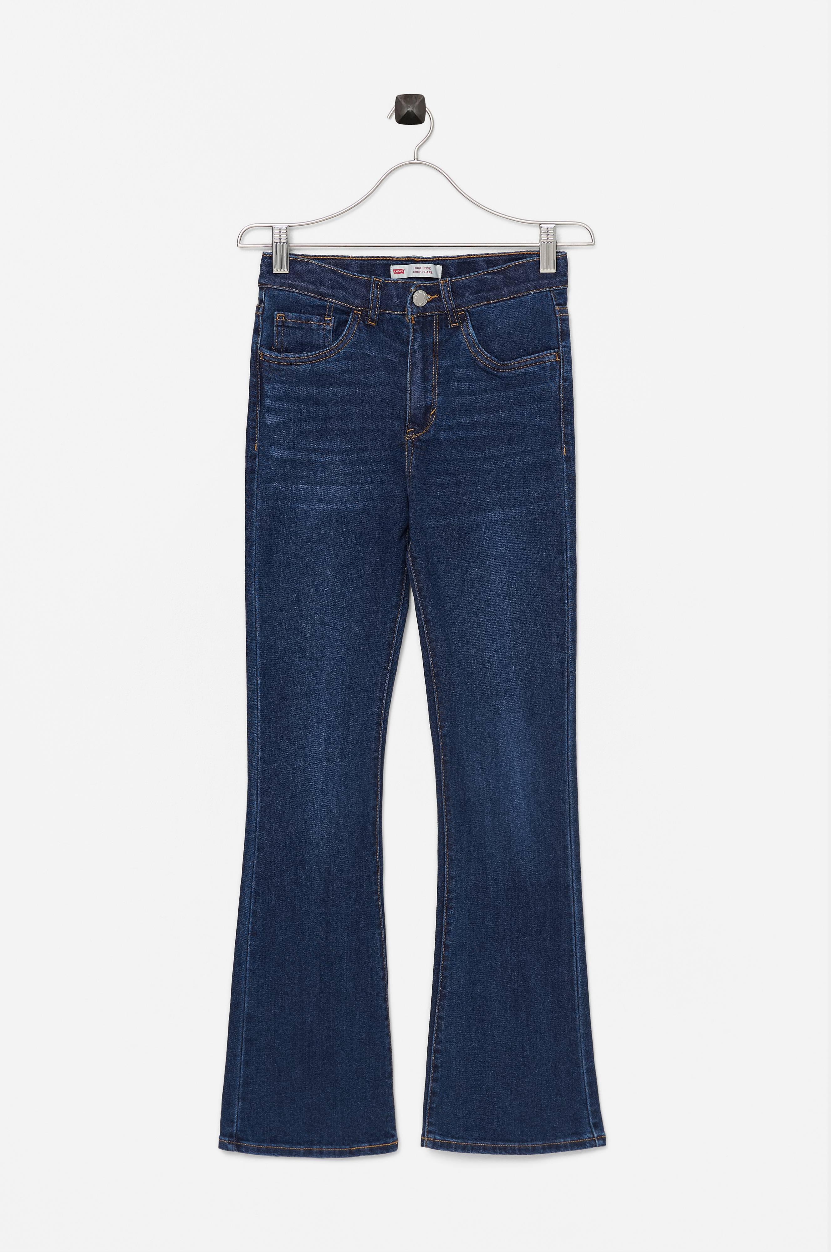 Jupe Denim Levi's Taille Haute - Style Pull-on Avec Ceinture à Volants