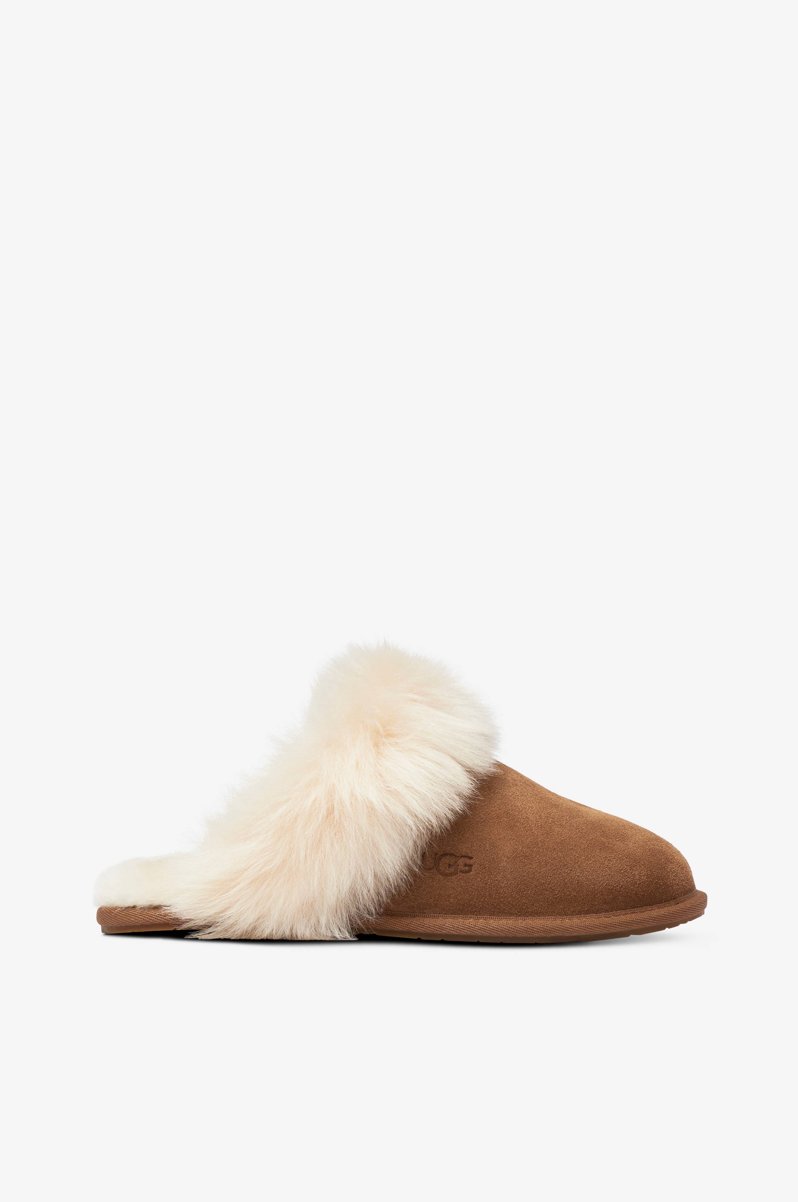 UGG W Scuff Sis - Brun - Hjemmesko |