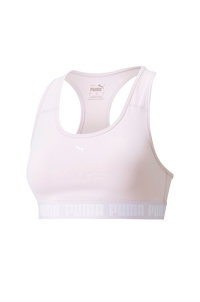 Puma - Sport-bh Mid Impact Puma Strong Bra - Lila