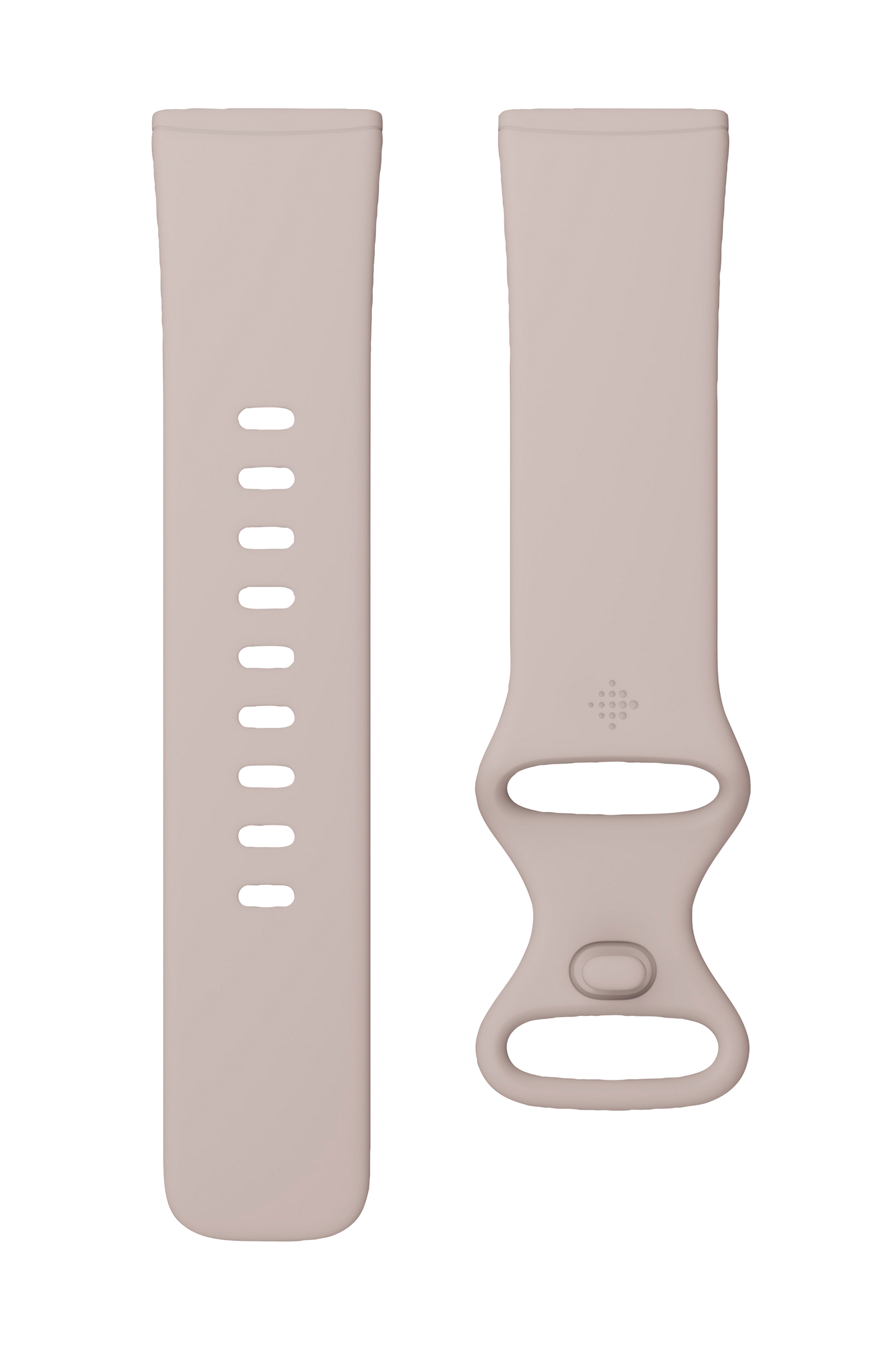 Fitbit - Versa 3/Sense Armband Lunar White (S)