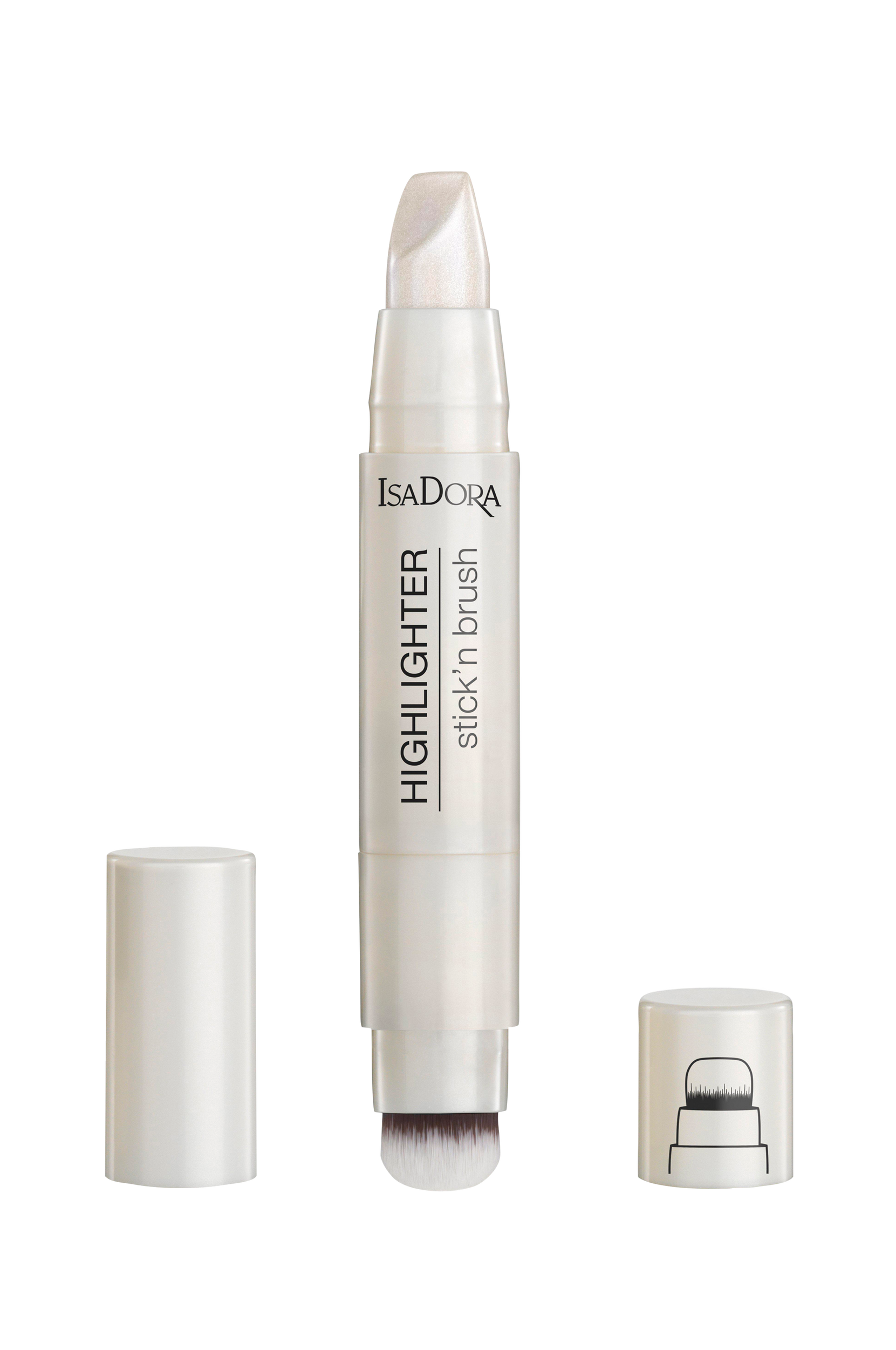 IsaDora - Highlighter Stick'n Brush 3,6 g - Vit