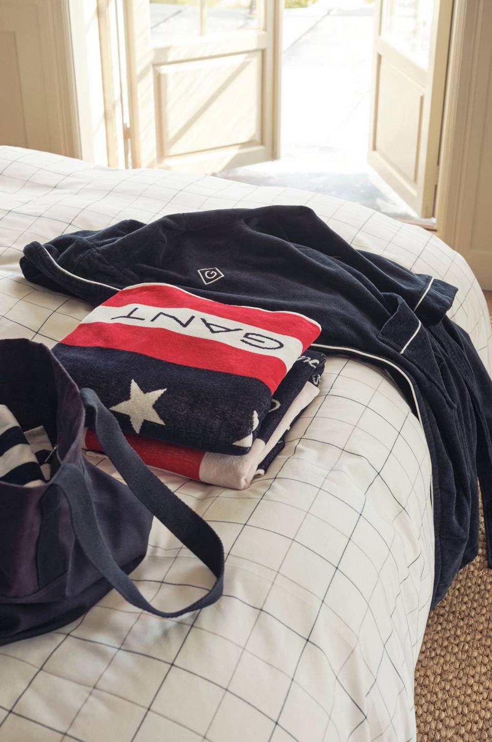 Gant Home Morgonrock Icon, blå från Gant Home, bild 2