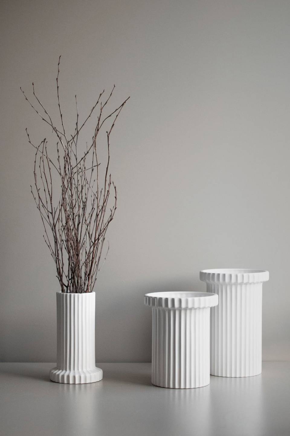 DBKD Kruka Stripe Pot Small, vit från DBKD, bild 2