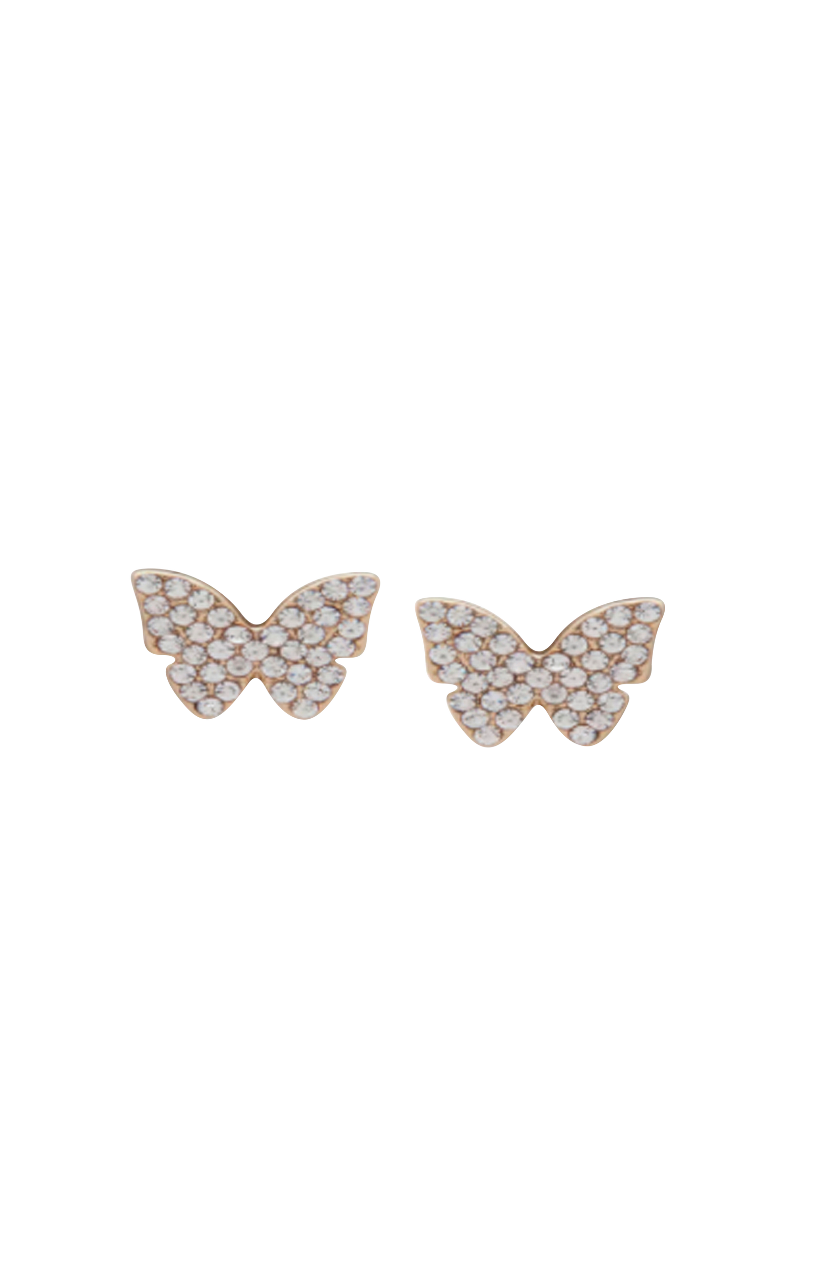DKNY - Øreringe Butterfly Stud - Guld - ONE SIZE