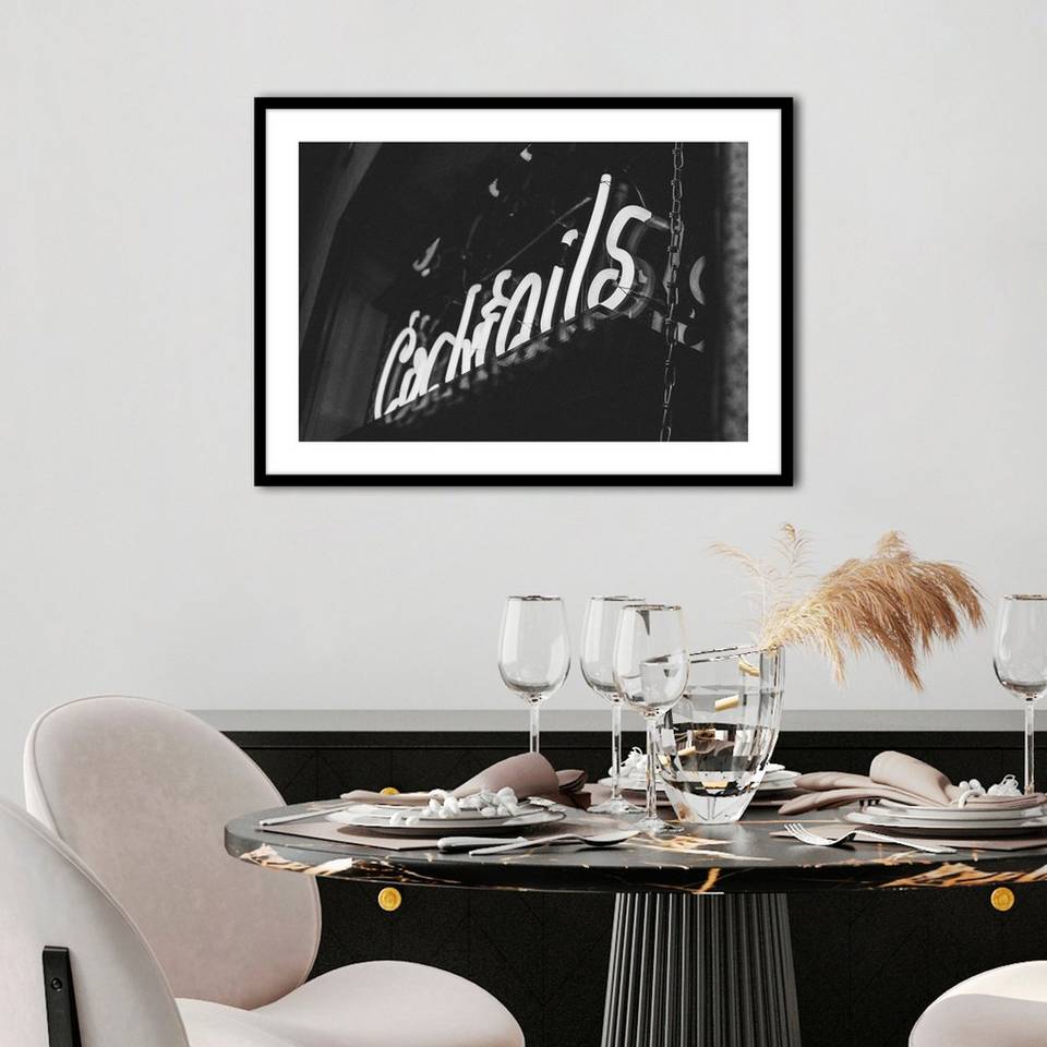 Malerifabrikken Poster Coctails, svart från Malerifabrikken, bild 2